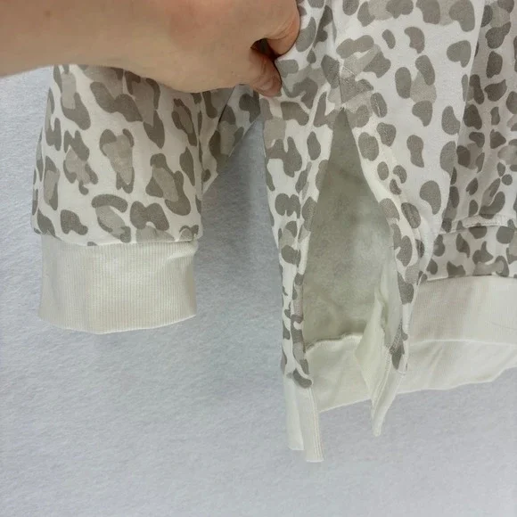 Green Bay Packers Leopard Hoodie Gray Cheetah NFL Graphic Pullover Women's XXL - Picture 6 of 11